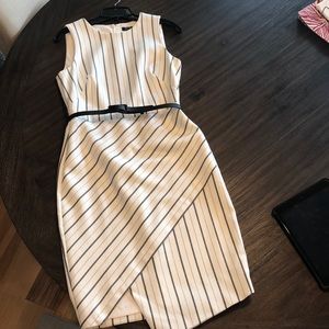 WHBM asymmetrical dress NWT